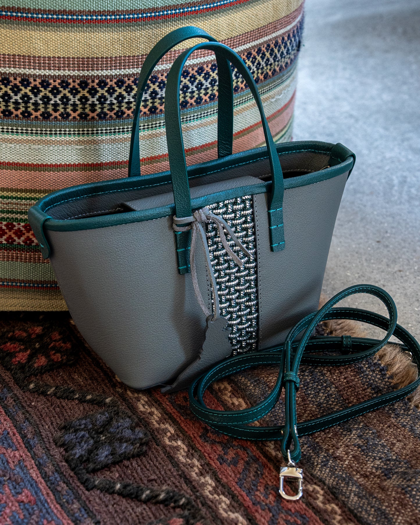 Osha Bag (Petrol Blue)